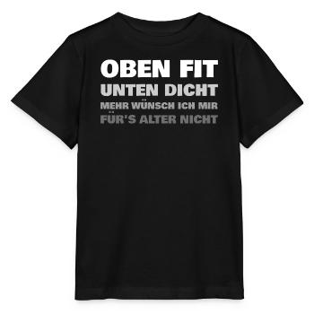 Fit at the top, tight at the bottom, more I wish for age - Stanley/Stella MINI CREATOR Kids’ T-Shirt - black - Front - Mikhail (115cm)