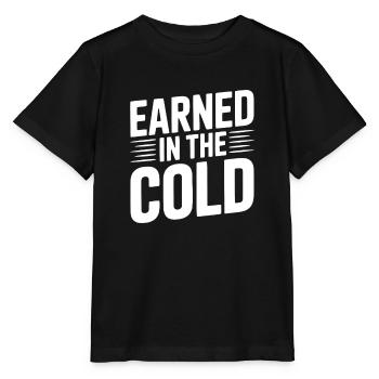 Gagné dans le froid - T-shirt bio MINI CREATOR Stanley/Stella Enfant - noir - Devant - Mikhail (115cm)