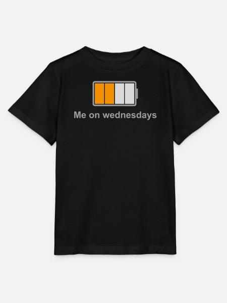 Midweek-Batterie – Ich mittwochs - Stanley/Stella Kinder T-Shirt MINI CREATOR - Schwarz