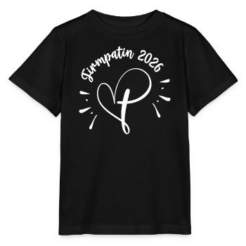 Sponsor de confirmation 2026 Sponsor de confirmation Femmes - T-shirt bio MINI CREATOR Stanley/Stella Enfant - noir - Devant - Mikhail (115cm)