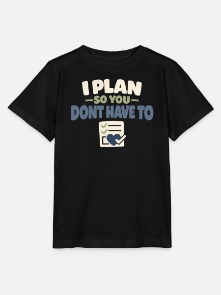 Familienvorsorge Notfallplaner Prepper - Stanley/Stella Kinder T-Shirt MINI CREATOR - Schwarz