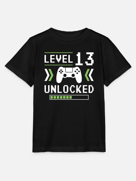 Level 13 - Stanley/Stella Kinder T-Shirt MINI CREATOR - Schwarz