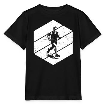 Thème récurrent puriste - T-shirt bio MINI CREATOR Stanley/Stella Enfant - noir - Devant - Mikhail (115cm)