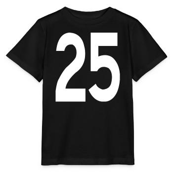 Débuts amicaux 25 - T-shirt bio MINI CREATOR Stanley/Stella Enfant - noir - Devant - Mikhail (115cm)