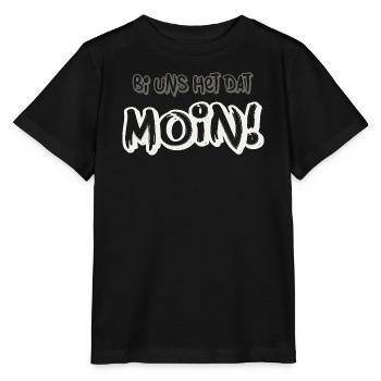 Moin : Une attitude nord-allemande envers la vie - T-shirt bio MINI CREATOR Stanley/Stella Enfant - noir - Devant - Mikhail (115cm)