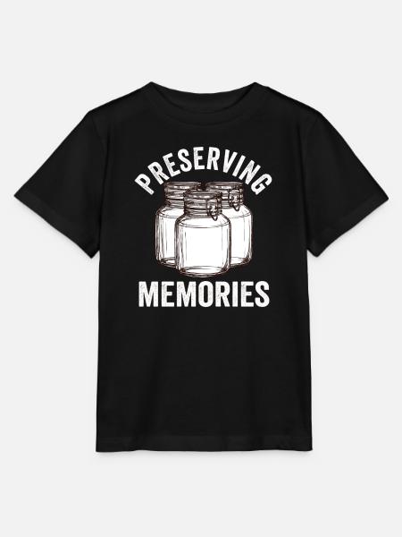Einmachen Erinnerungen bewahren - Stanley/Stella Kinder T-Shirt MINI CREATOR - Schwarz