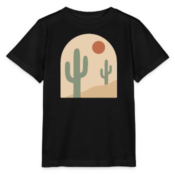 Sérénité de l’Arche du Désert - T-shirt bio MINI CREATOR Stanley/Stella Enfant - noir - Devant - Mikhail (115cm)