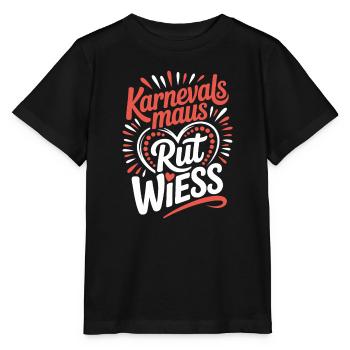 Souris de Carnaval, Rut, Wiess, Cologne, Cologne, Souris de Carnaval, - T-shirt bio MINI CREATOR Stanley/Stella Enfant - noir - Devant - Mikhail (115cm)