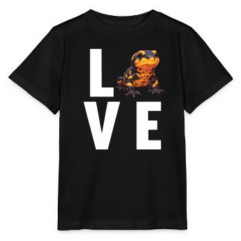 Fire Salamander Salamander - Stanley/Stella MINI CREATOR Kids’ T-Shirt - black - Front - Mikhail (115cm)