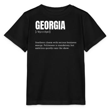 Dynamique des affaires à Georgia Charme - T-shirt bio MINI CREATOR Stanley/Stella Enfant - noir - Devant - Mikhail (115cm)