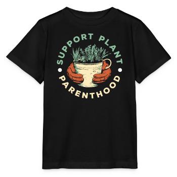 Pflanzenliebhaber Pflanze Elternschaft Pflanzen - Stanley/Stella Kinder T-Shirt MINI CREATOR  - Schwarz - Vorne - Mikhail (115cm)