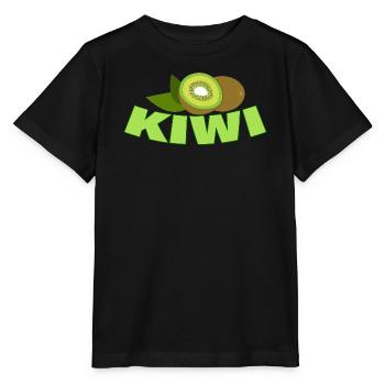 Kiwi - T-shirt bio MINI CREATOR Stanley/Stella Enfant - noir - Devant - Mikhail (115cm)