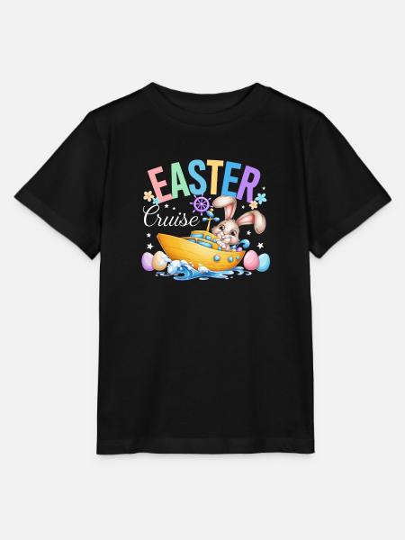Osterkreuzfahrt-Urlaubszitat - Stanley/Stella Kinder T-Shirt MINI CREATOR - Schwarz