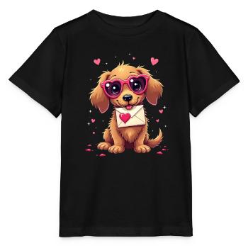 Dackel teckel teckel tekel - T-shirt bio MINI CREATOR Stanley/Stella Enfant - noir - Devant - Mikhail (115cm)