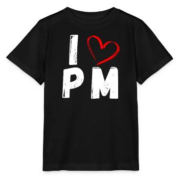 I Love PM | I love PM | Product Management - Stanley/Stella MINI CREATOR Kids’ T-Shirt - black - Front - Mikhail (115cm)
