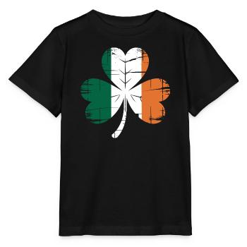 Fierté irlandaise - T-shirt bio MINI CREATOR Stanley/Stella Enfant - noir - Devant - Mikhail (115cm)
