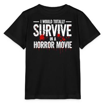 Gruselige Horrorfilm-Fans Halloween-Horrorfilm - Stanley/Stella Kinder T-Shirt MINI CREATOR  - Schwarz - Vorne - Mikhail (115cm)