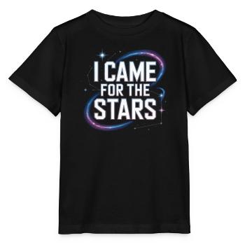 Astronomer Galaxy Outerspace Universe Astronomy - Stanley/Stella MINI CREATOR Kids’ T-Shirt - black - Front - Mikhail (115cm)