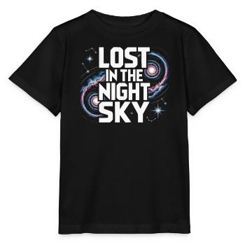 Astronomer Galaxy Outerspace Universe Astronomy - Stanley/Stella MINI CREATOR Kids’ T-Shirt - black - Front - Mikhail (115cm)