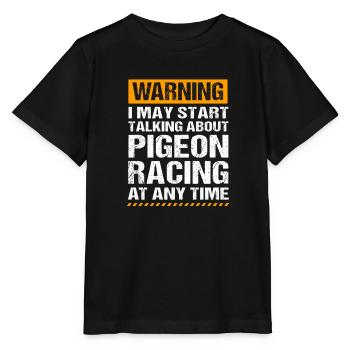 Pigeon Race Pigeon Pigeons - Stanley/Stella MINI CREATOR Kids’ T-Shirt - black - Front - Mikhail (115cm)