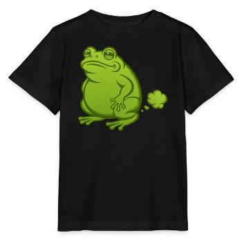 pet de grenouille pet pet crapaud pet crapaud pet - T-shirt bio MINI CREATOR Stanley/Stella Enfant - noir - Devant - Mikhail (115cm)