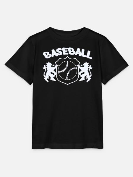 Baseball Wappen - Stanley/Stella Kinder T-Shirt MINI CREATOR - Schwarz