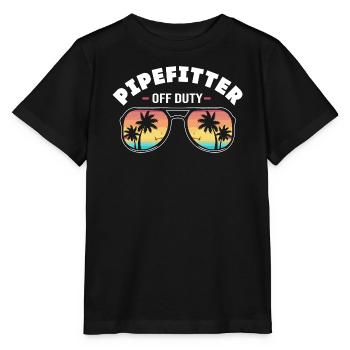 Industrial Locksmith Pipe - Stanley/Stella MINI CREATOR Kids’ T-Shirt - black - Front - Mikhail (115cm)