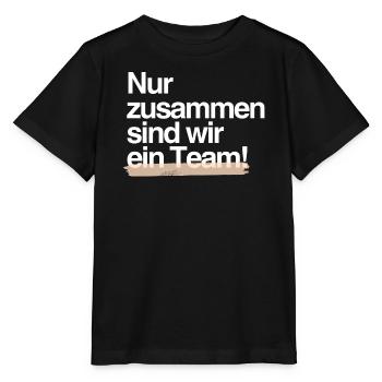 Strong Together — Team Spirit Design - Stanley/Stella MINI CREATOR Kids’ T-Shirt - black - Front - Mikhail (115cm)