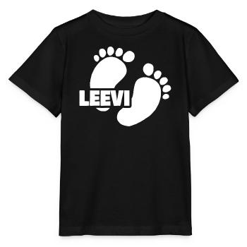 Bébé Leevi - T-shirt bio MINI CREATOR Stanley/Stella Enfant - noir - Devant - Mikhail (115cm)