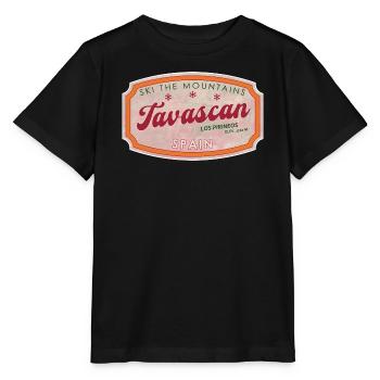 Label alpin Tavascan Espagne - T-shirt bio MINI CREATOR Stanley/Stella Enfant - noir - Devant - Mikhail (115cm)