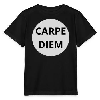 Carpe Diem - Stanley/Stella MINI CREATOR Kids’ T-Shirt - black - Front - Mikhail (115cm)