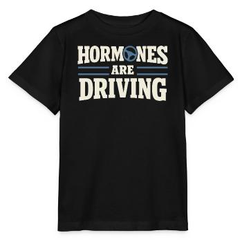 Perimenopause Humor Perimenopause - Stanley/Stella MINI CREATOR Kids’ T-Shirt - black - Front - Mikhail (115cm)