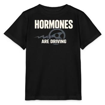 Perimenopause Humor Perimenopause - Stanley/Stella MINI CREATOR Kids’ T-Shirt - black - Front - Mikhail (115cm)