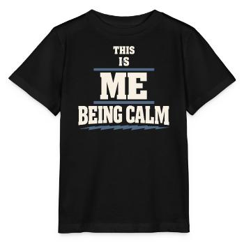 Perimenopause Humor Perimenopause - Stanley/Stella MINI CREATOR Kids’ T-Shirt - black - Front - Mikhail (115cm)