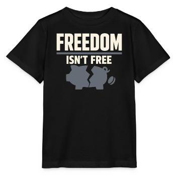 Indépendant indépendant Steuerhumor 1099 Life - T-shirt bio MINI CREATOR Stanley/Stella Enfant - noir - Devant - Mikhail (115cm)