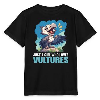 Vautour - T-shirt bio MINI CREATOR Stanley/Stella Enfant - noir - Devant - Mikhail (115cm)