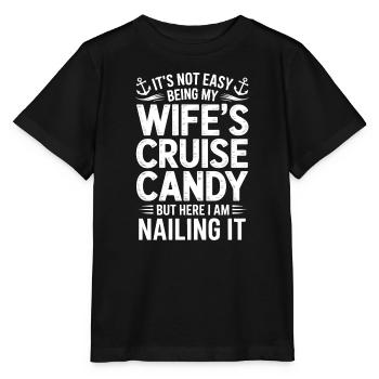 Ehefrau Sprüche Ehefrauen Lustige Ehefrau Geschenk - Stanley/Stella Kinder T-Shirt MINI CREATOR  - Schwarz - Vorne - Mikhail (115cm)