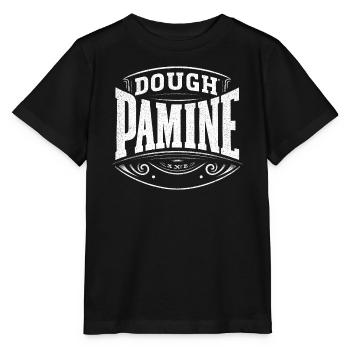 Dough Pamine - the dopamine for bakers - Stanley/Stella MINI CREATOR Kids’ T-Shirt - black - Front - Mikhail (115cm)