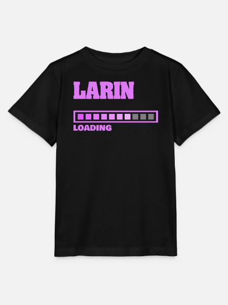 Geburt Larin - Stanley/Stella Kinder T-Shirt MINI CREATOR - Schwarz