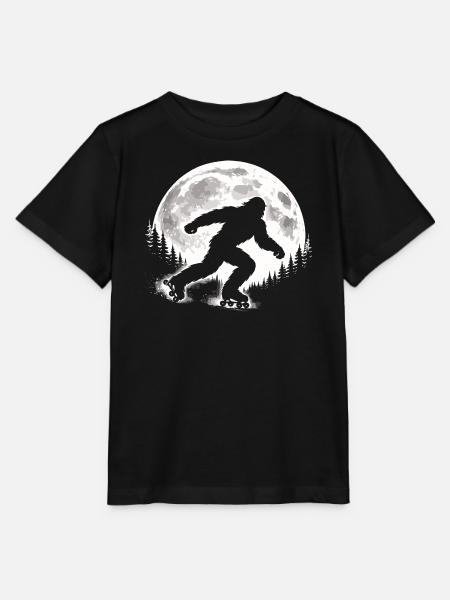 Bigfoot Roller Skater - Stanley/Stella Kinder T-Shirt MINI CREATOR - Schwarz