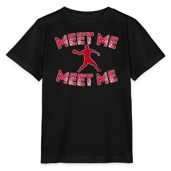Rencontre-moi en position de cour - T-shirt bio MINI CREATOR Stanley/Stella Enfant - noir - Devant - Mikhail (115cm)