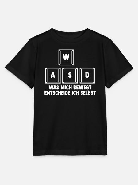 Zocken Computerspieler Zocker Gaming Gamer - Stanley/Stella Kinder T-Shirt MINI CREATOR  - Schwarz