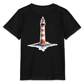phare - T-shirt bio MINI CREATOR Stanley/Stella Enfant - noir - Devant - Mikhail (115cm)