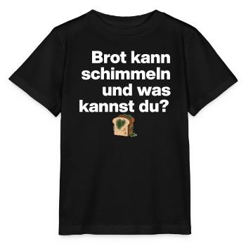 MOISISSURE DE PAIN ET TOI ? CADEAU SARCASME DRÔLE - T-shirt bio MINI CREATOR Stanley/Stella Enfant - noir - Devant - Mikhail (115cm)