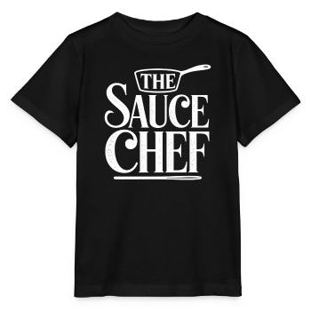 Saucier Sauce Station Brigade Chef Culinary Statio - Stanley/Stella Kinder T-Shirt MINI CREATOR  - Schwarz - Vorne - Mikhail (115cm)