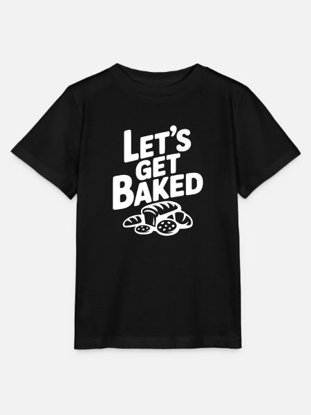Lasst uns backen - Stanley/Stella Kinder T-Shirt MINI CREATOR  - Schwarz