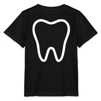 Zahn, Zähne, Zahnarzt - Stanley/Stella Kinder T-Shirt MINI CREATOR  - Schwarz - Vorne - Mikhail (115cm)