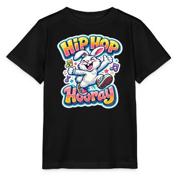 Bunny children - Stanley/Stella MINI CREATOR Kids’ T-Shirt - black - Front - Mikhail (115cm)