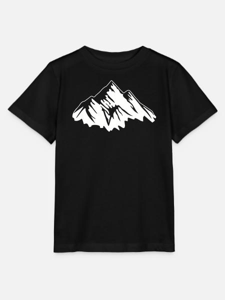 berge - Stanley/Stella Kinder T-Shirt MINI CREATOR - Schwarz