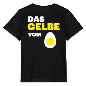 Chicken Fans - Rooster - Rooster - Egg yolk - Stanley/Stella MINI CREATOR Kids’ T-Shirt - black - Front - Mikhail (115cm)